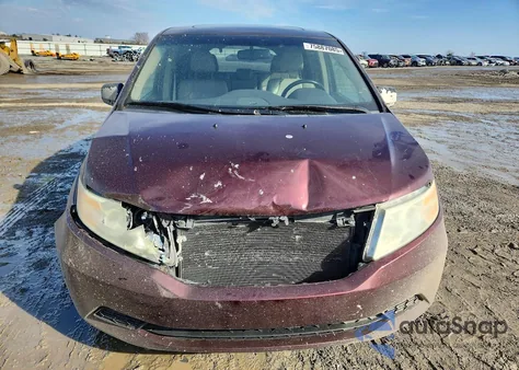 2012 Honda Odyssey Exl from USA, damaged, VIN 5FNRL5H61CB139497